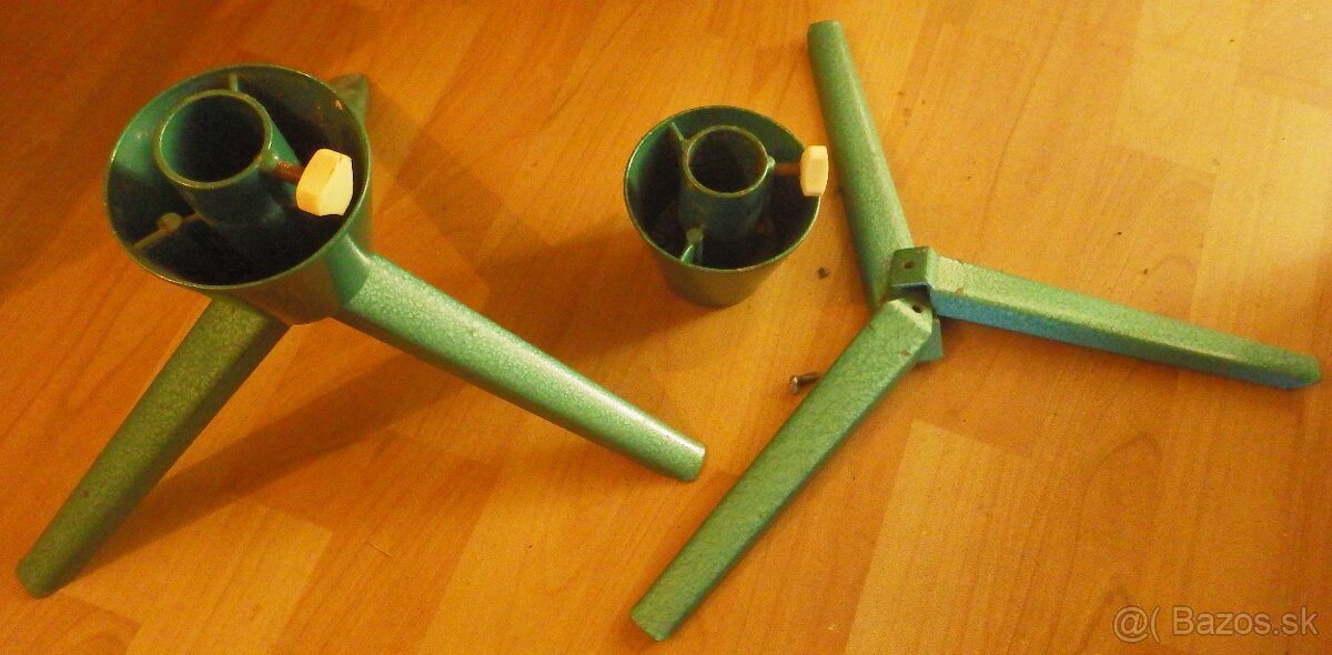 retro stojany na vianočný stromček - 2ks