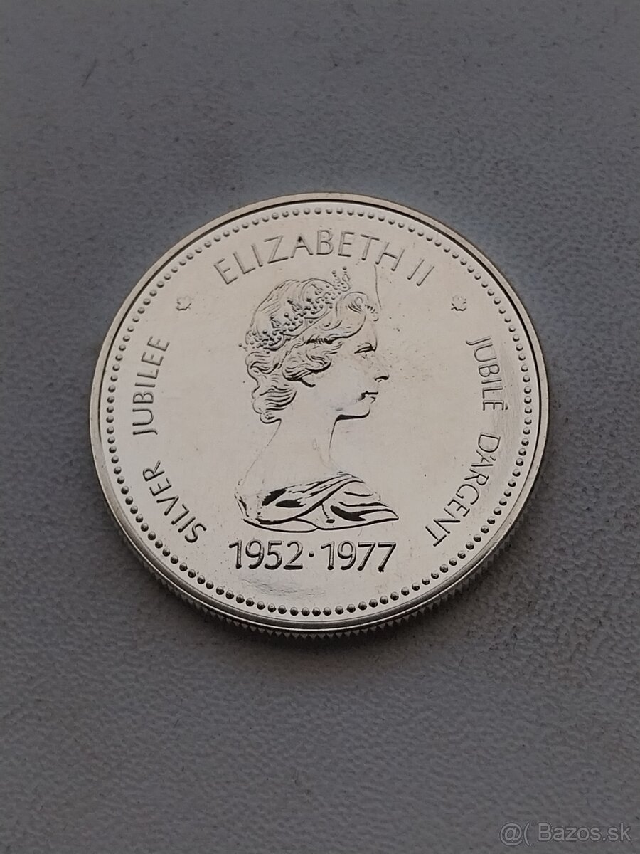 Strieborne mince Kanada