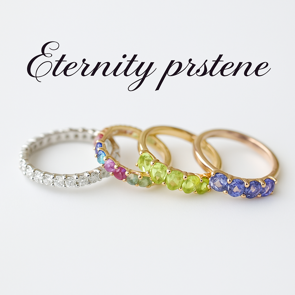 Eternity ring - Eternity prstene - stohovateľné prstene