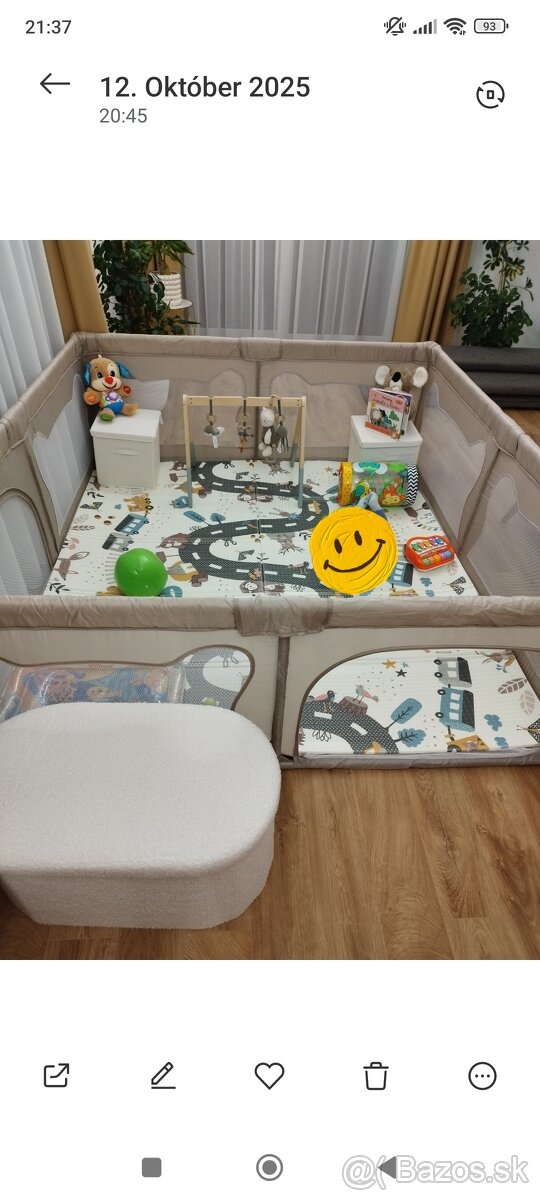 Lionelo ohrádka Willow XXL