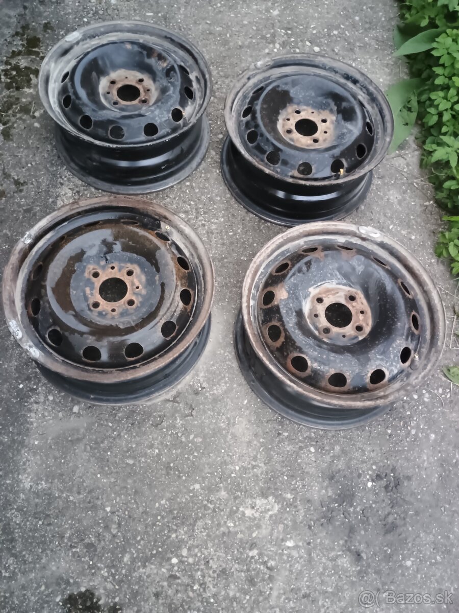 Plechové disky 4x98 -R15