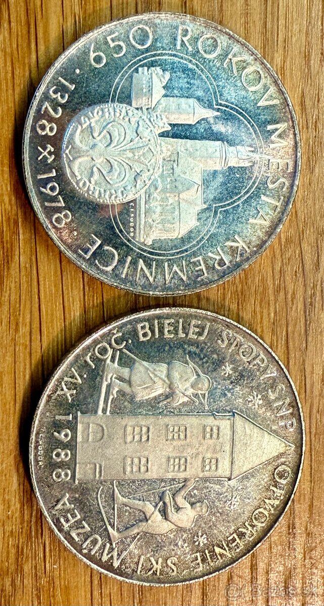 Predám 2x medaila Kremnica