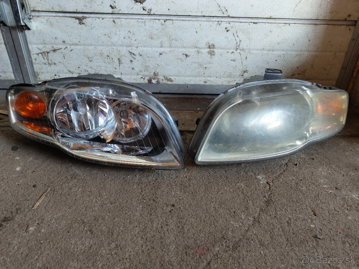 Pedné halogénové svetlá Audi A4 B7
