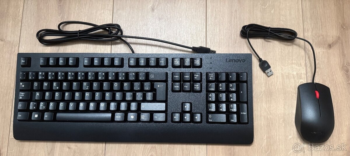 Lenovo Klavesnica + Mys USB