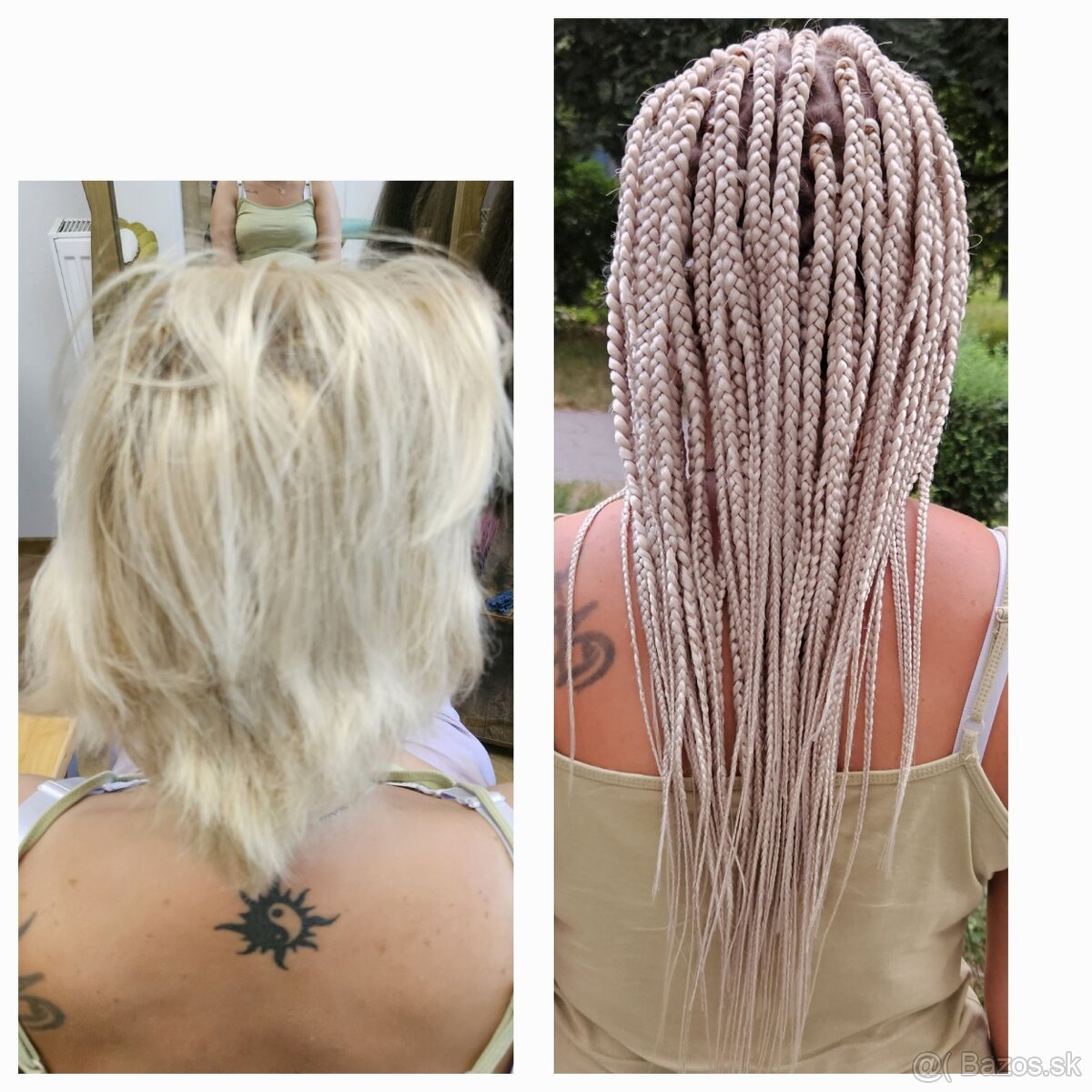 Zapletanie copikov,afro copiky,predlžovanie kanekalonom
