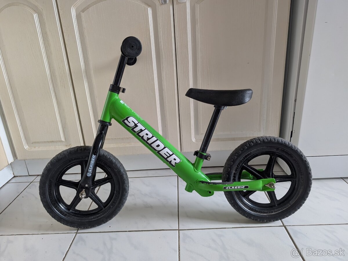Odrážadlo Strider 12 Classic + extra mäkká sedlovka