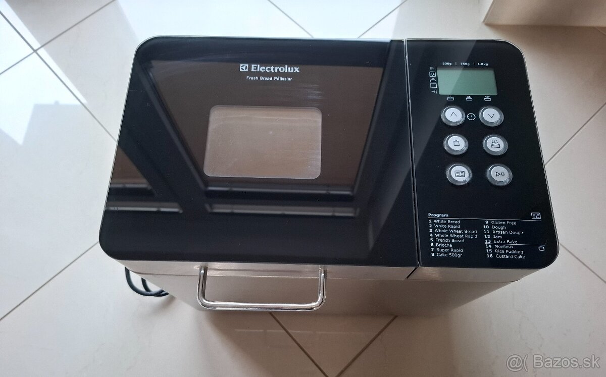 Domáca pekáreň electrolux