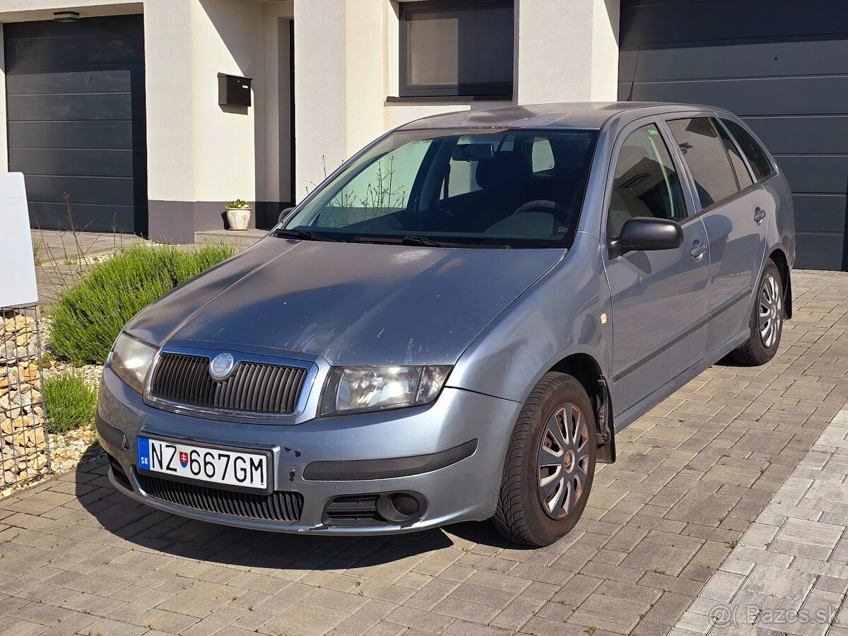 Škoda Fabia Combi 1,2HTP 2005 LPG