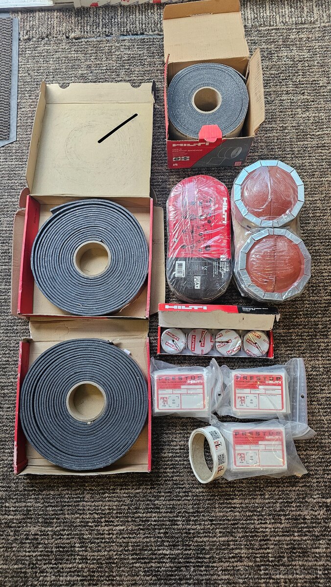 Hilti protipožiarny materiál upchávky