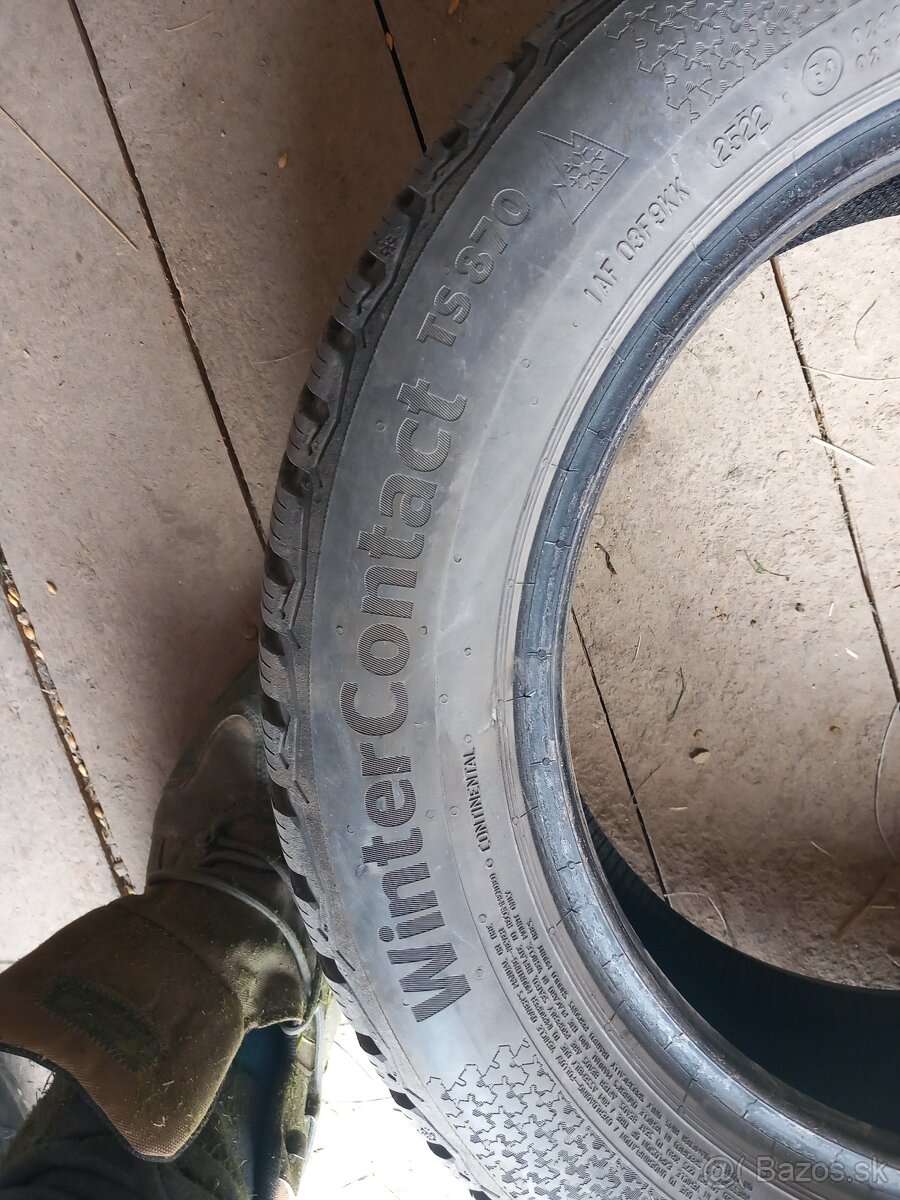 Pneu zimne R15 Continental WinterContact 870