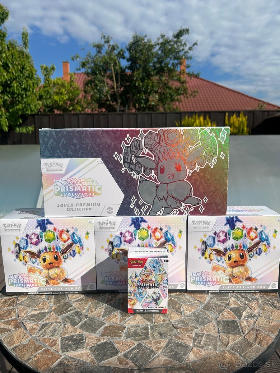 Pokemon Prismatic Special Premium Collection & Elite Trainer