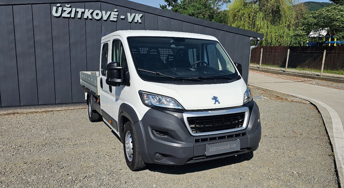 Peugeot Boxer HDI 130K Valnik Maxi  7-Miest Dlhá korba Ťažné