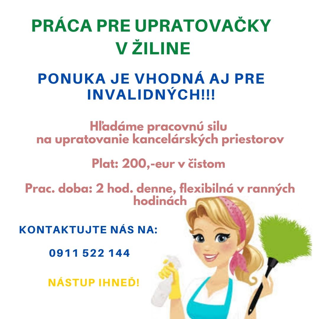 Upratovanie ŽILINA