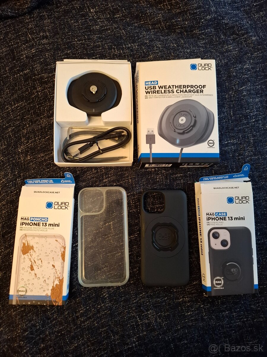 Quadlock bezdrôtová vodeodolna nabijacka QUAD Lock charging