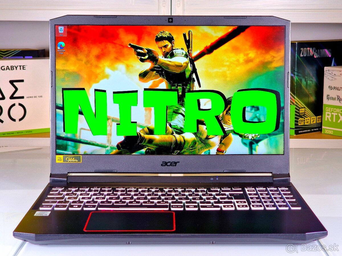 Herný notebook ACER NITRO | RTX 3060 6GB | ZÁRUKA | SSD | 16