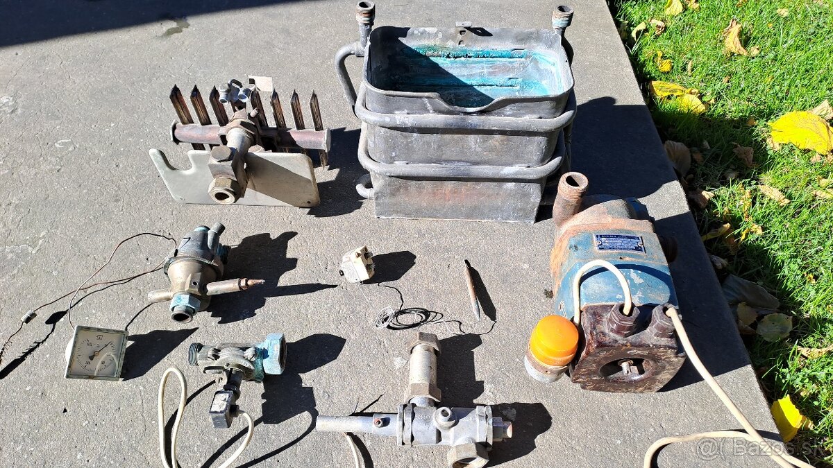 Náhradné diely na plynový kotol