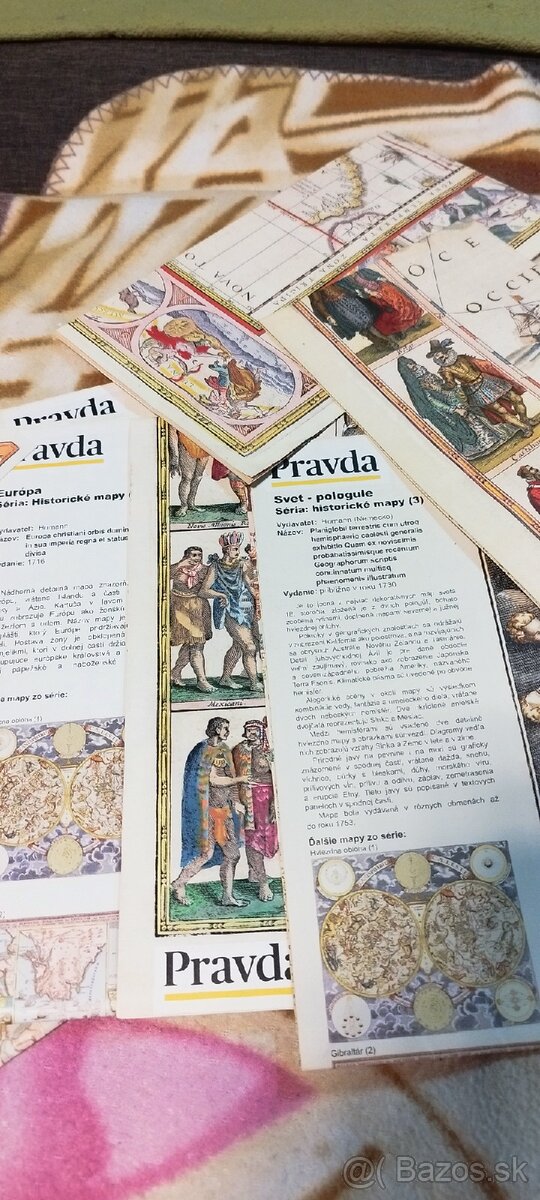 Mapy - séria Historické mapy