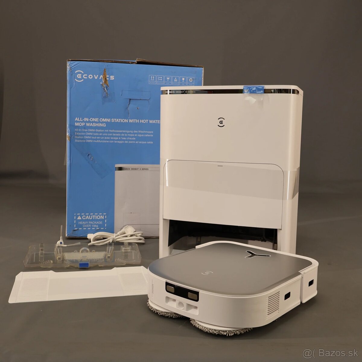 Ecovacs x2 omni s rotačným mopom