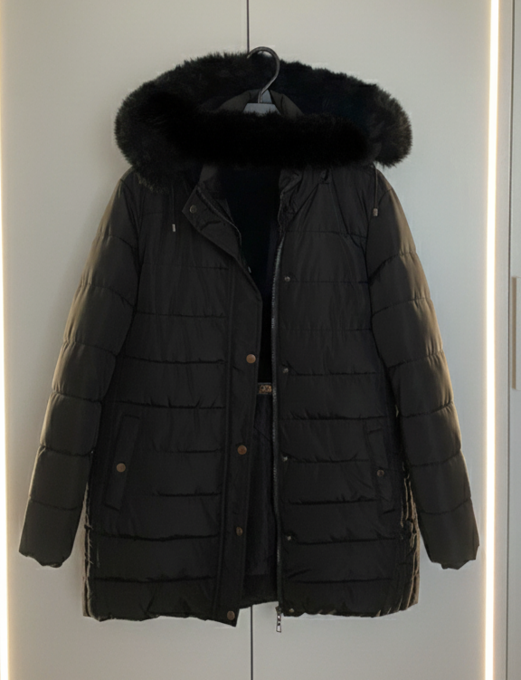 Dámsky kabát na zimu