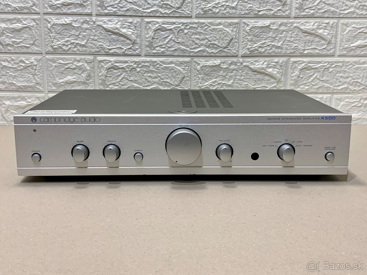 Cambridge Audio A500 …. Integrovany stereo zosilovač