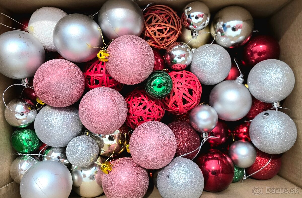 Kvalitné krásne vianočné ozdoby