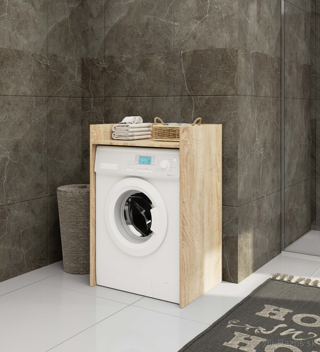 Skrinka - regál na práčku