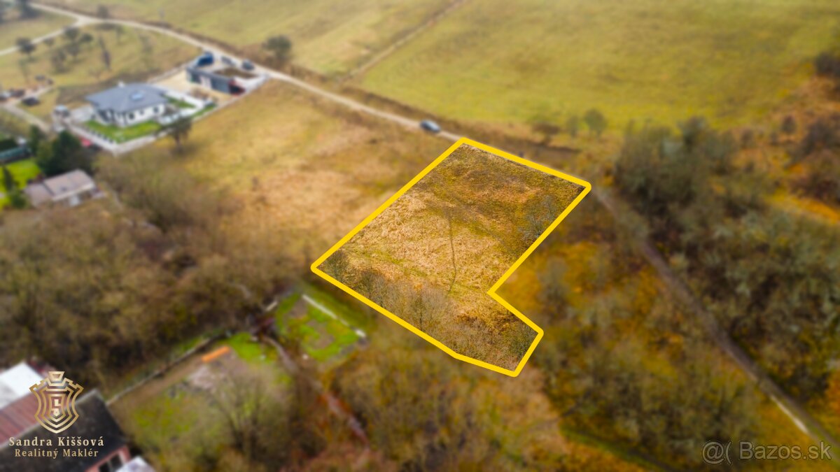 STAVEBNÝ POZEMOK | BODINÁ | NA PREDAJ