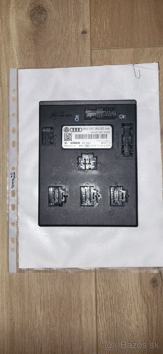 BCM / komfortná jednotka Audi A4 A5 B8.5 facelift