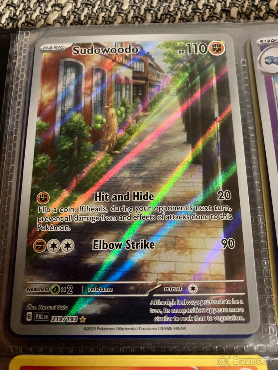 Ponúkam na predaj Pokemon kartu