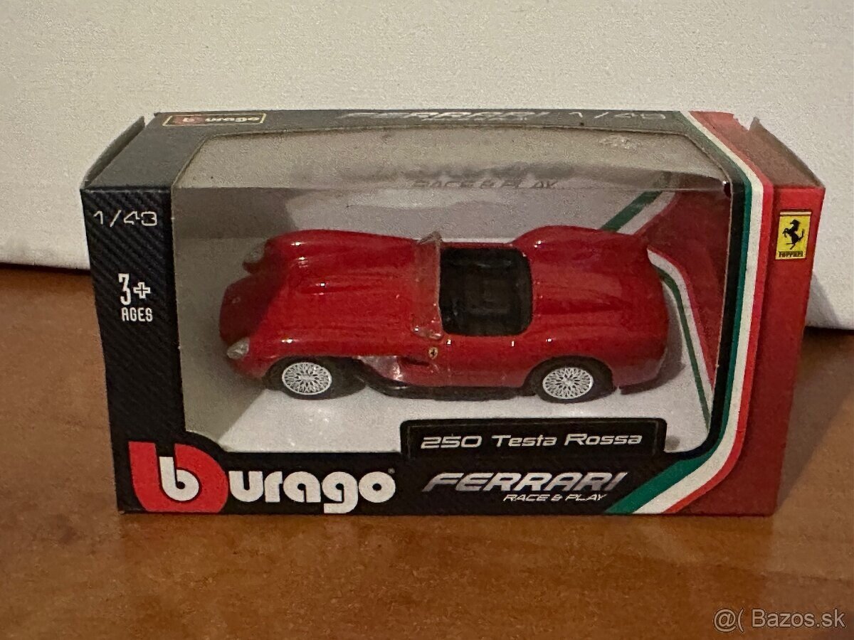 Ferrari 250 Testa Rossa red Burago 1/43
