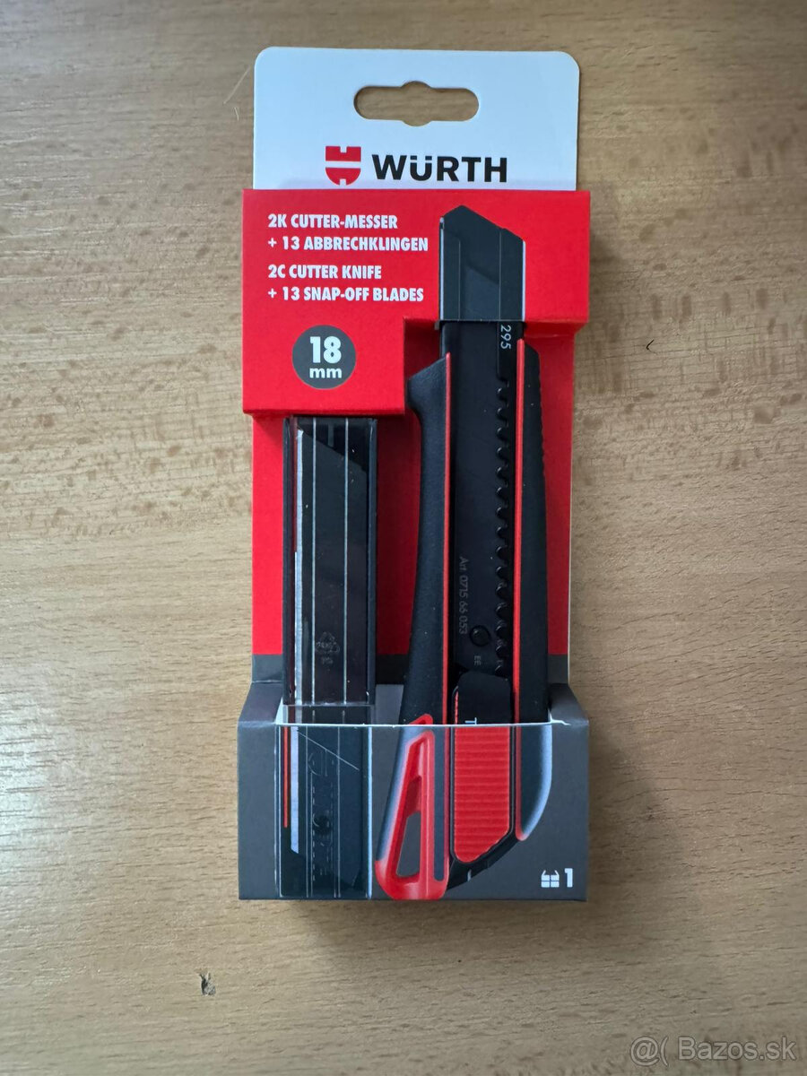 Wurth nož+čepele