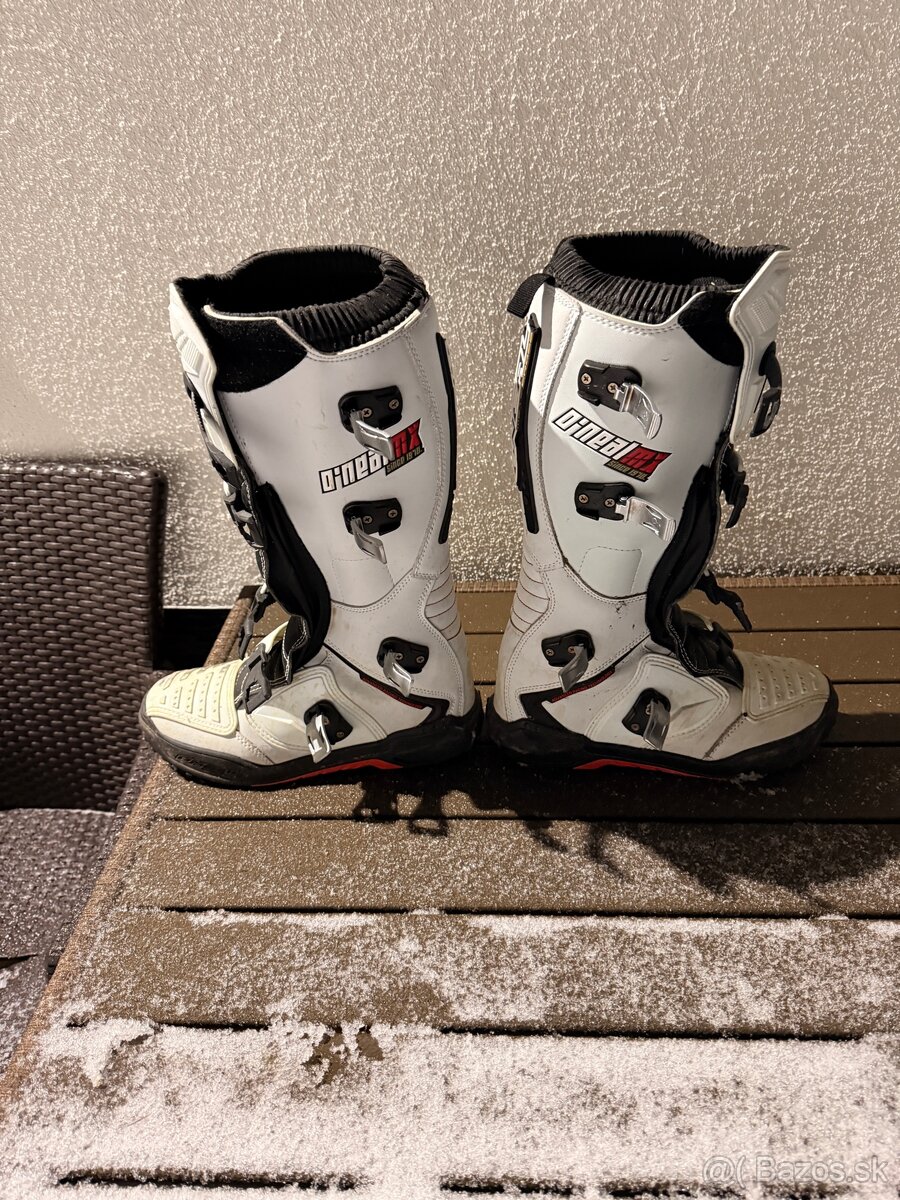 Motocrossove čižmy 46