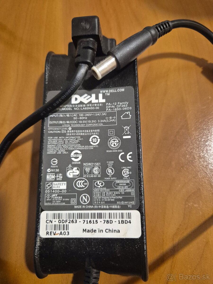 Napájací adaptér Dell df263