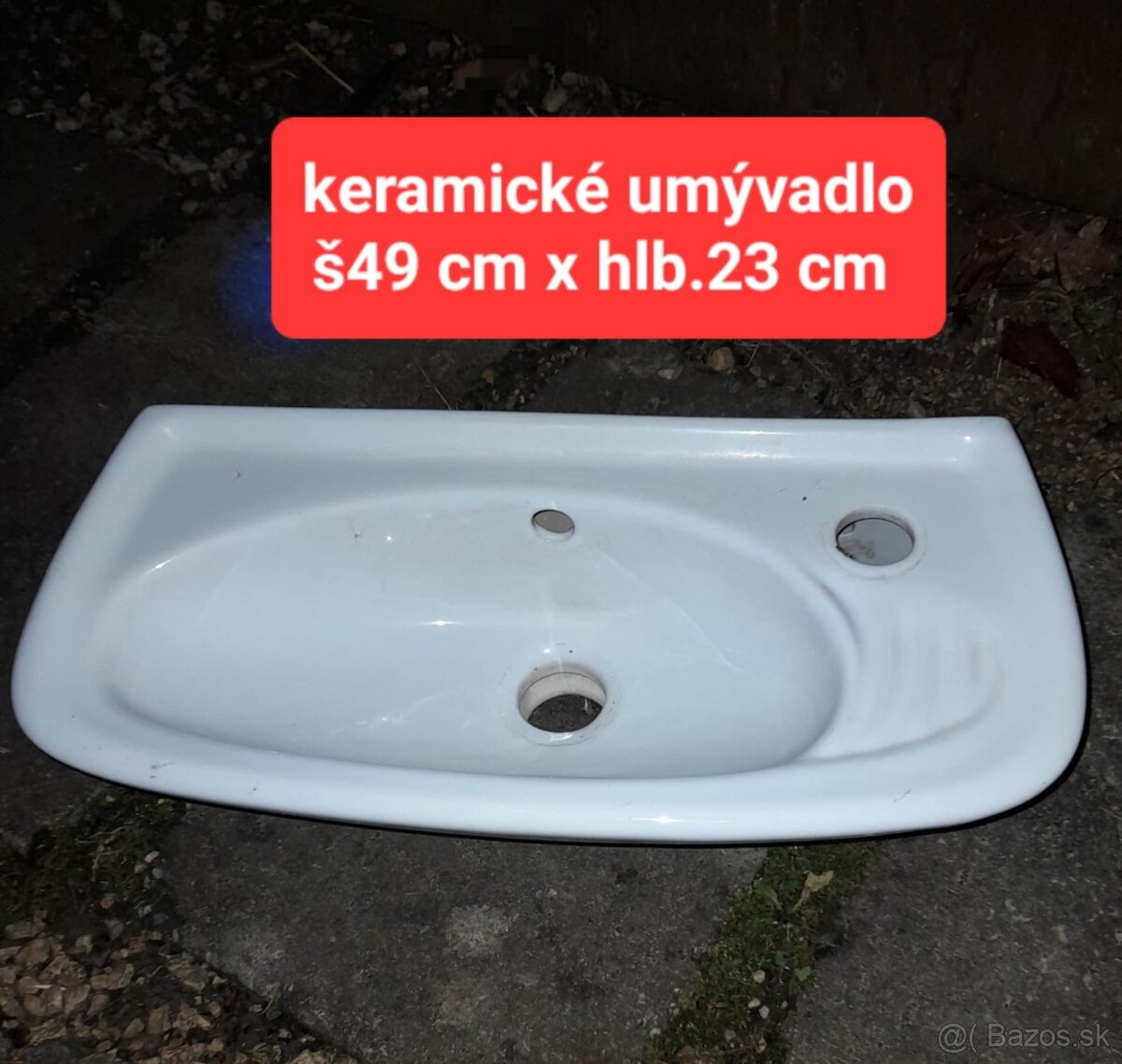 Predám smaltovanú vaňu a 2 umývadlá