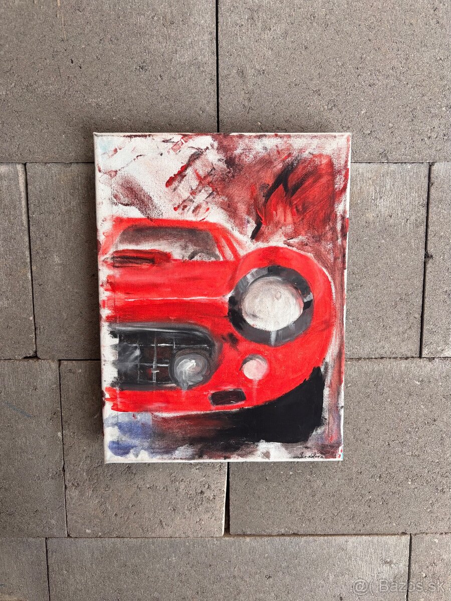 Ručná maľba - Ferrari 250 GTO