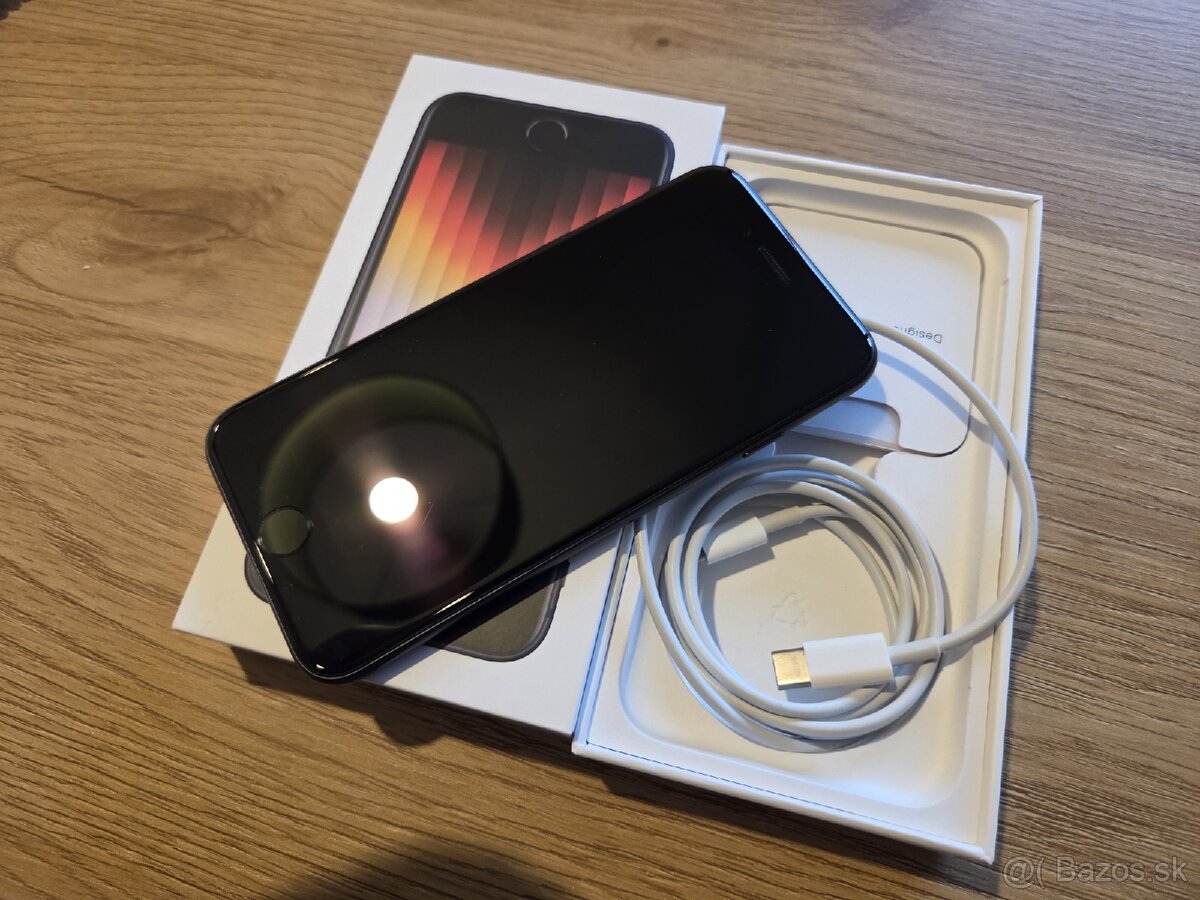 iPhone SE Midnight 128gb 2022