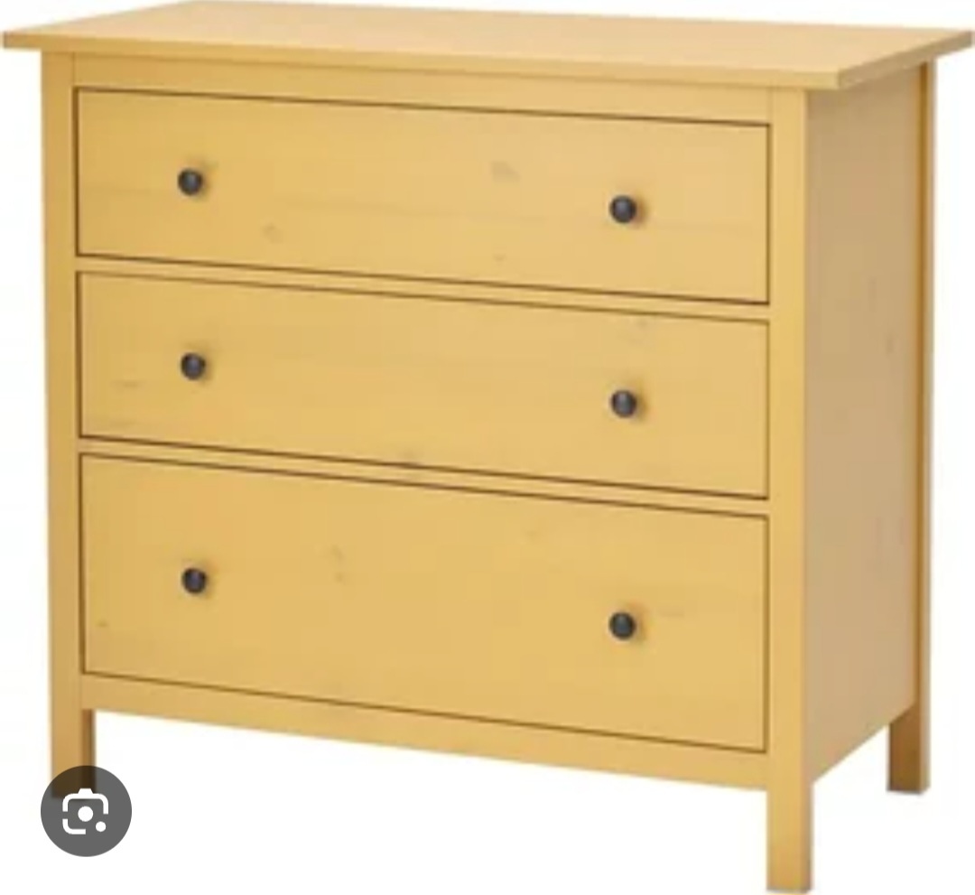 Hemnes komoda žltá