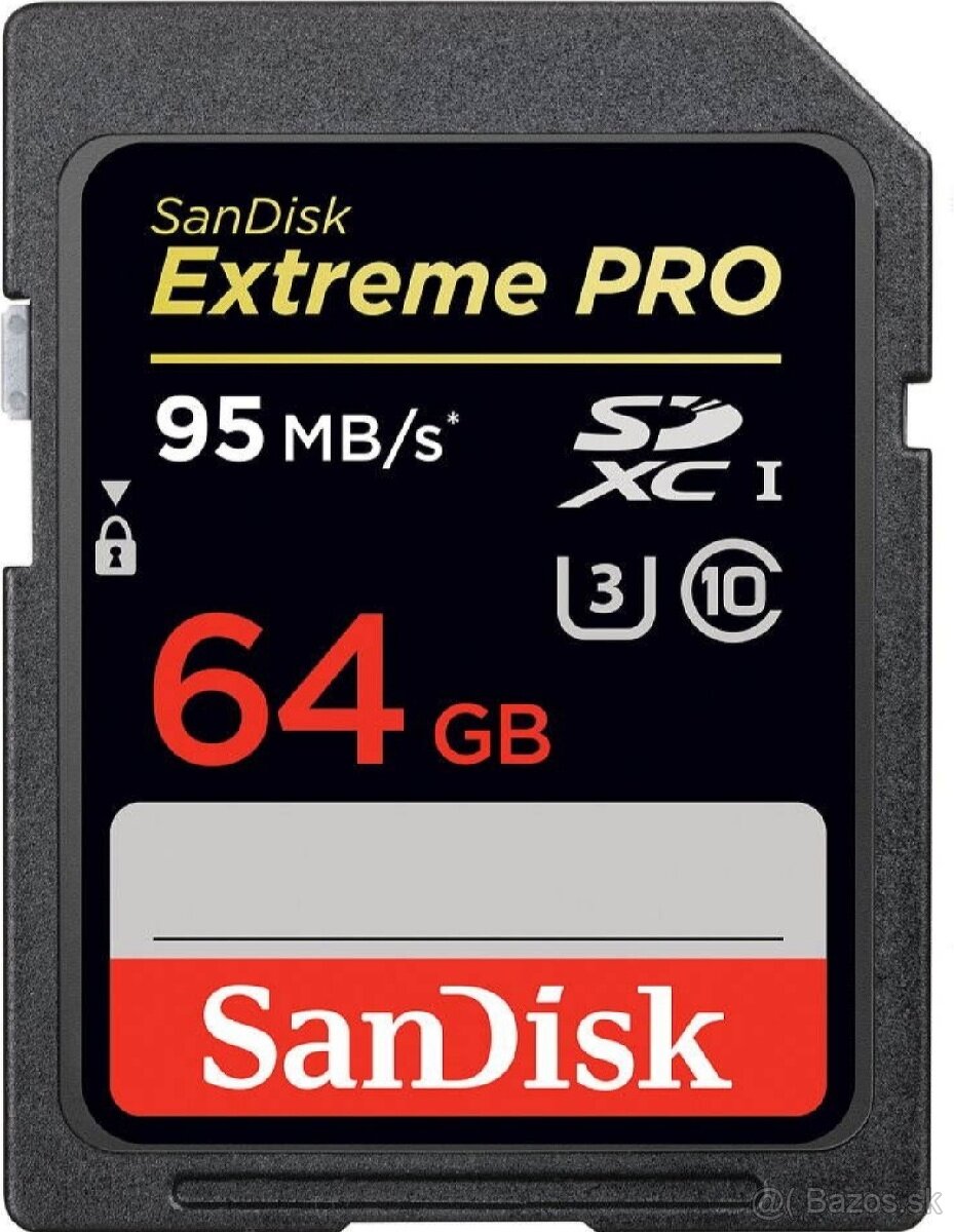 SanDisk SDXC 64GB Extreme Pro