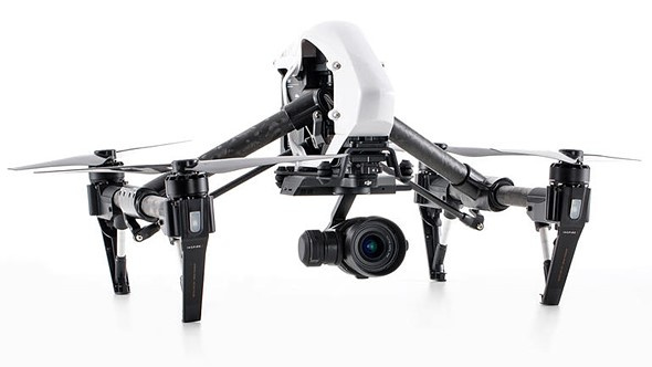 Filmársky dron DJI INSPIRE RAW + Kamera X5R + príslušenstvo