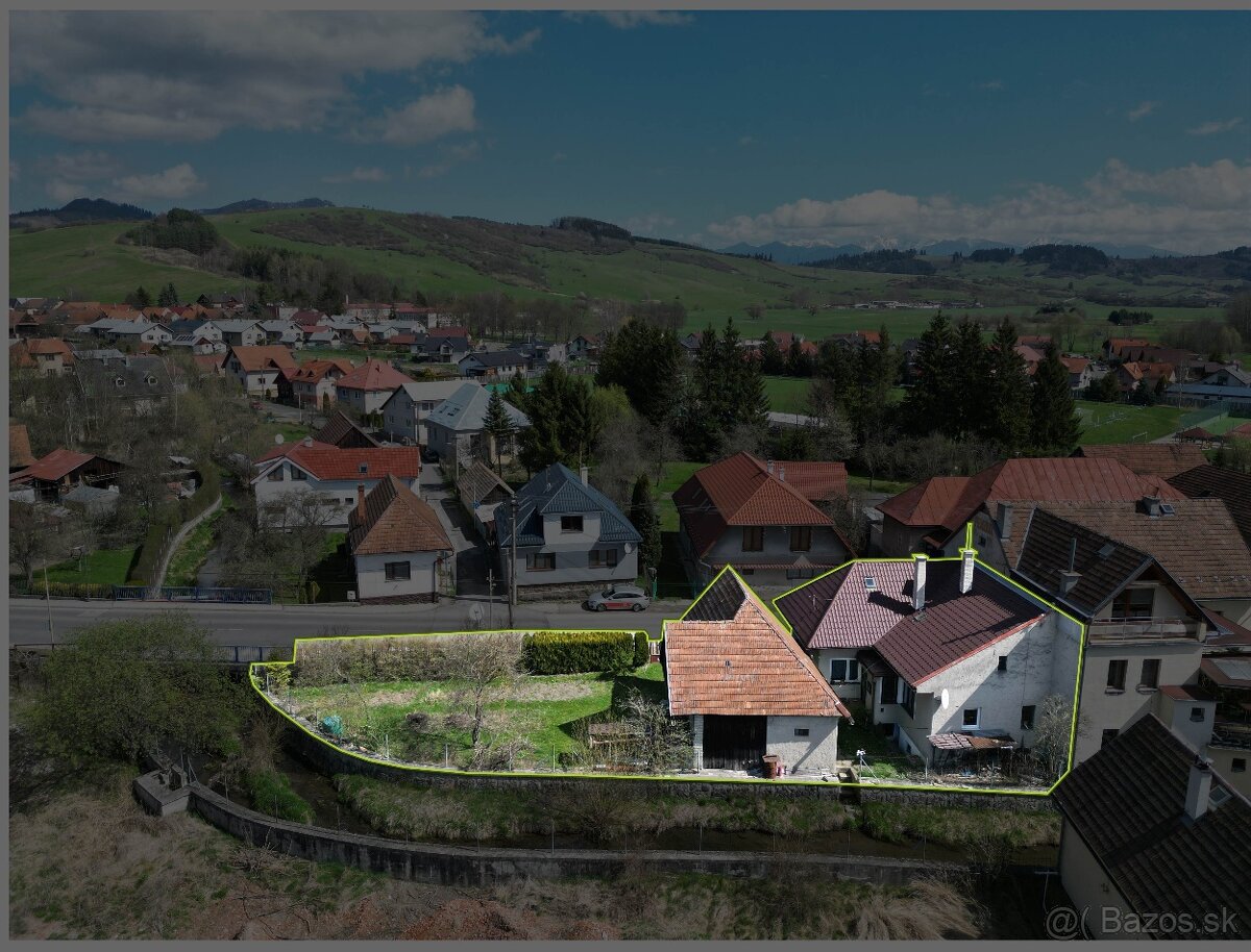 Rodinný dom za cenu bytu, Liptovská Teplá