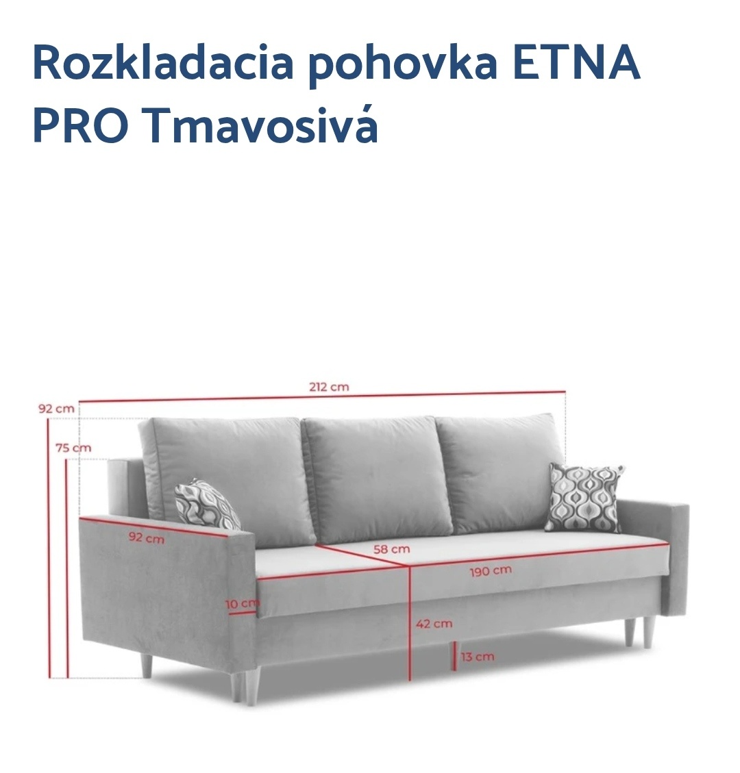 Rozkladacia pohovka