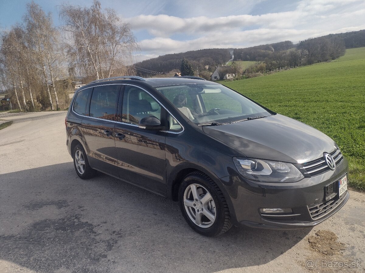 VW SHARAN 2.0 TDI SKY 4 MOTION NAJ.249000 KM ROK VÝROBY 2012