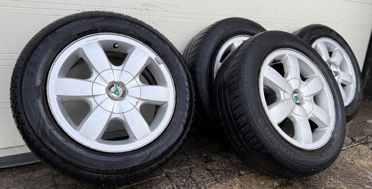 Elektróny ŠKODA, 185/60 R14, 5x100, ET38, 6J, 1U0601025
