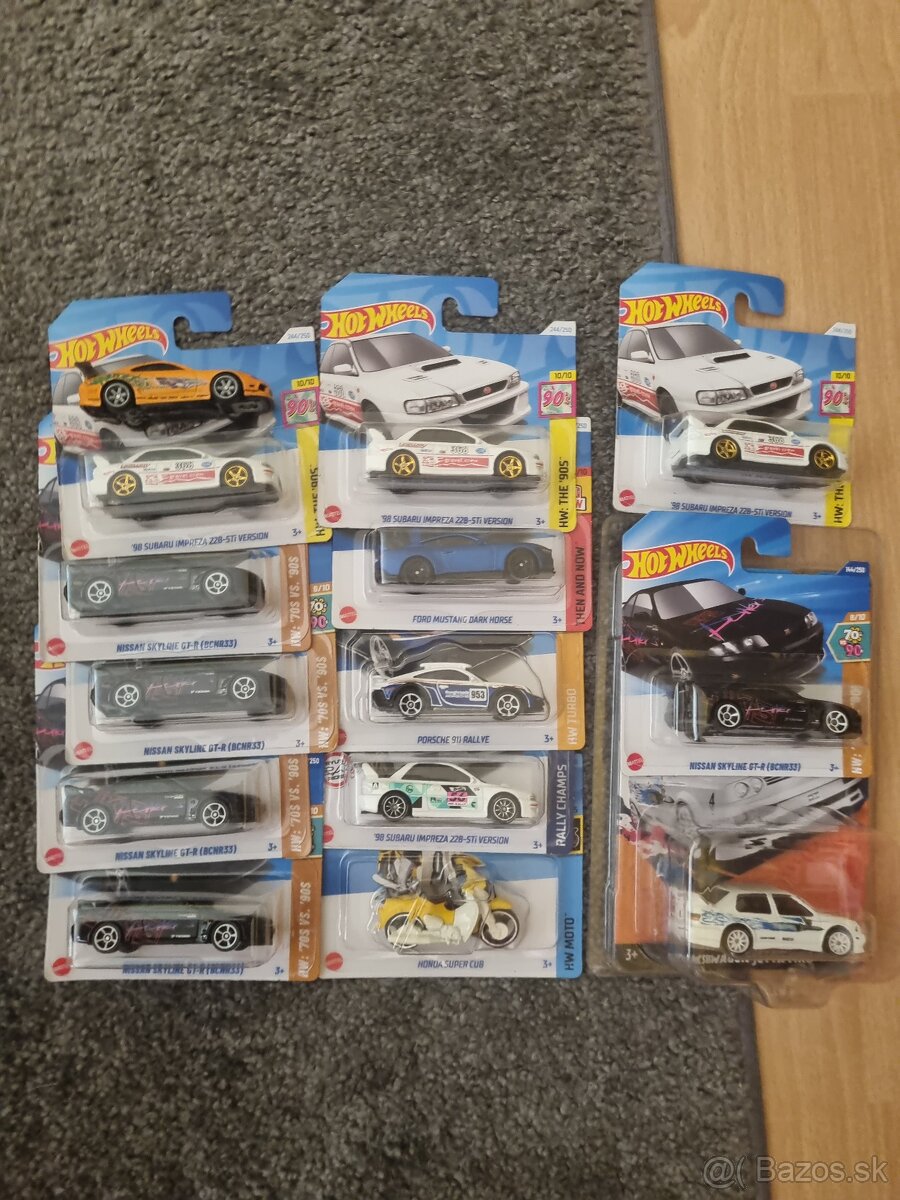 Hot wheels mix