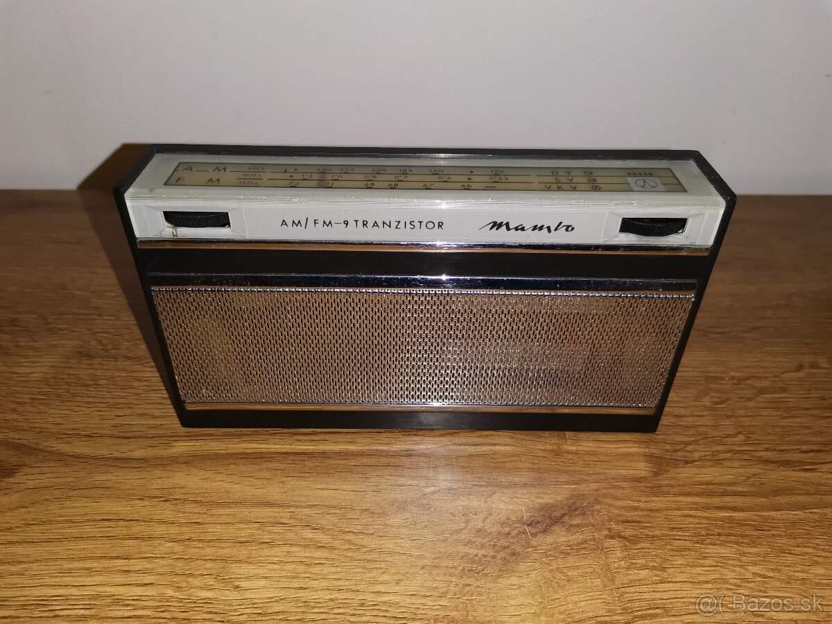 RÁDIOPRIJÍMAČ TESLA 286B MAMBO