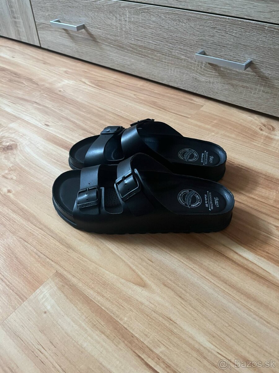 Dámske kožené šľapky Batz