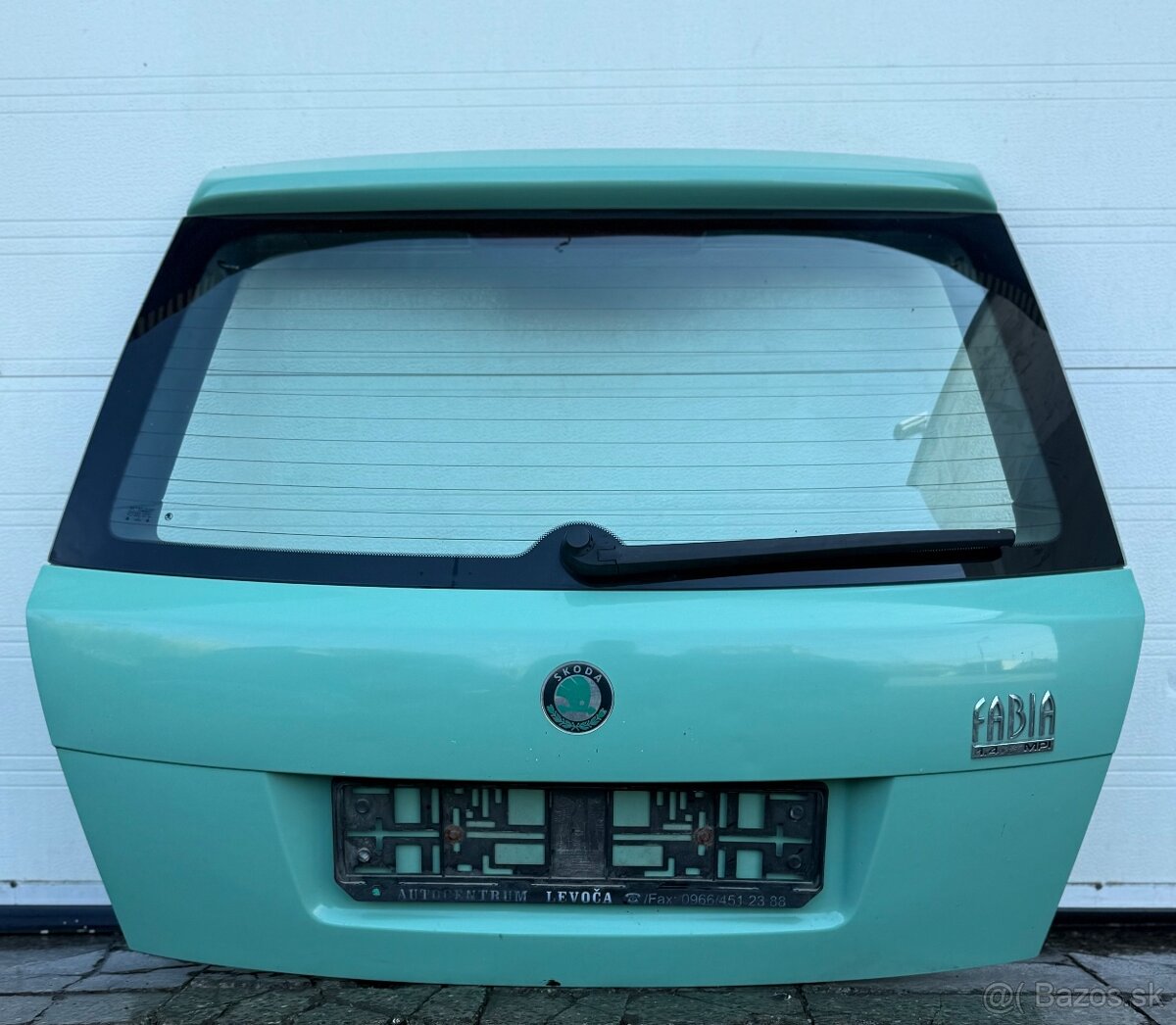 Škoda Fabia 1, 6Y, hatchback, piate kufrove dvere, veko