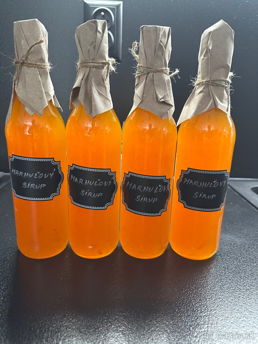 Marhulovy sirup