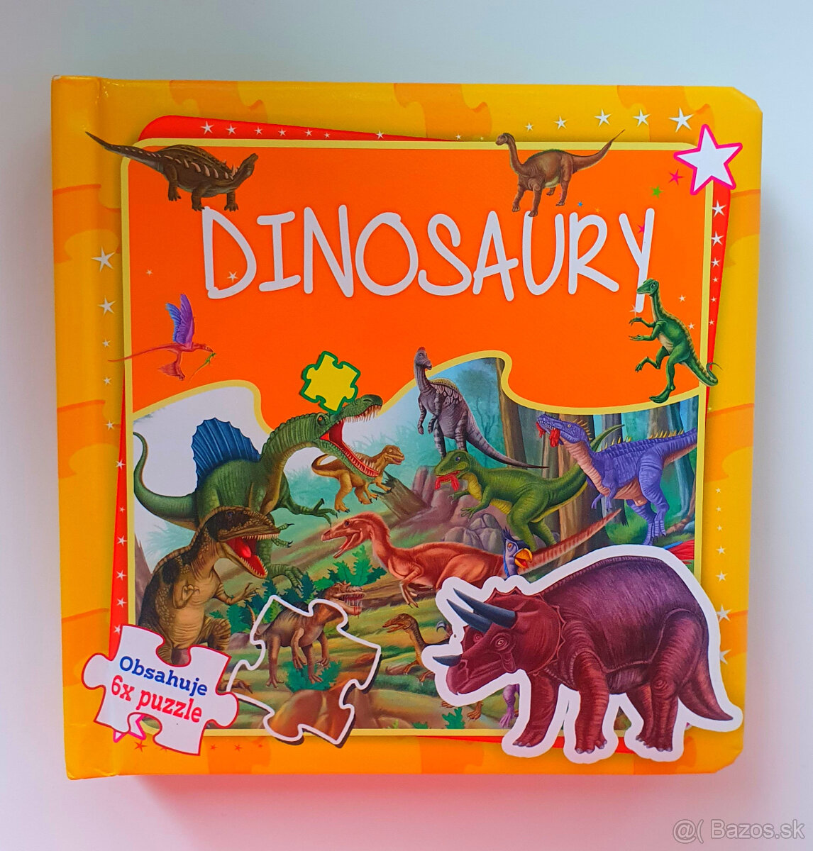 Dinosaury. Kniha z puzzle.
