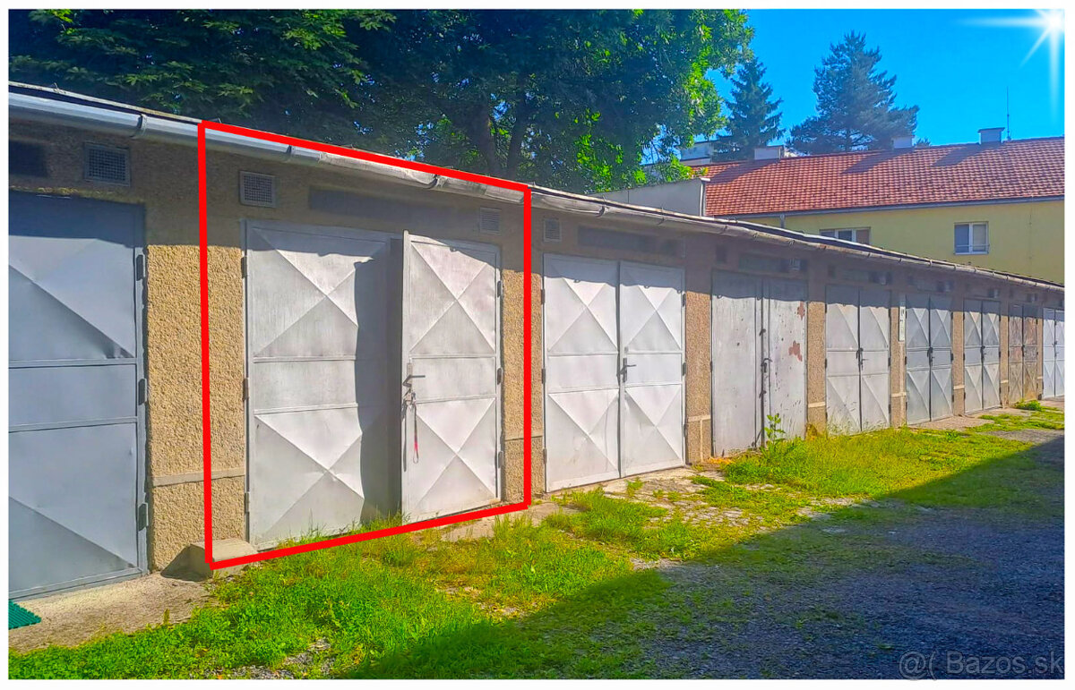 STARÁ FONČORDA / MUROVANÁ GARÁŽ / PREDAJ / DOHODA NA CENE